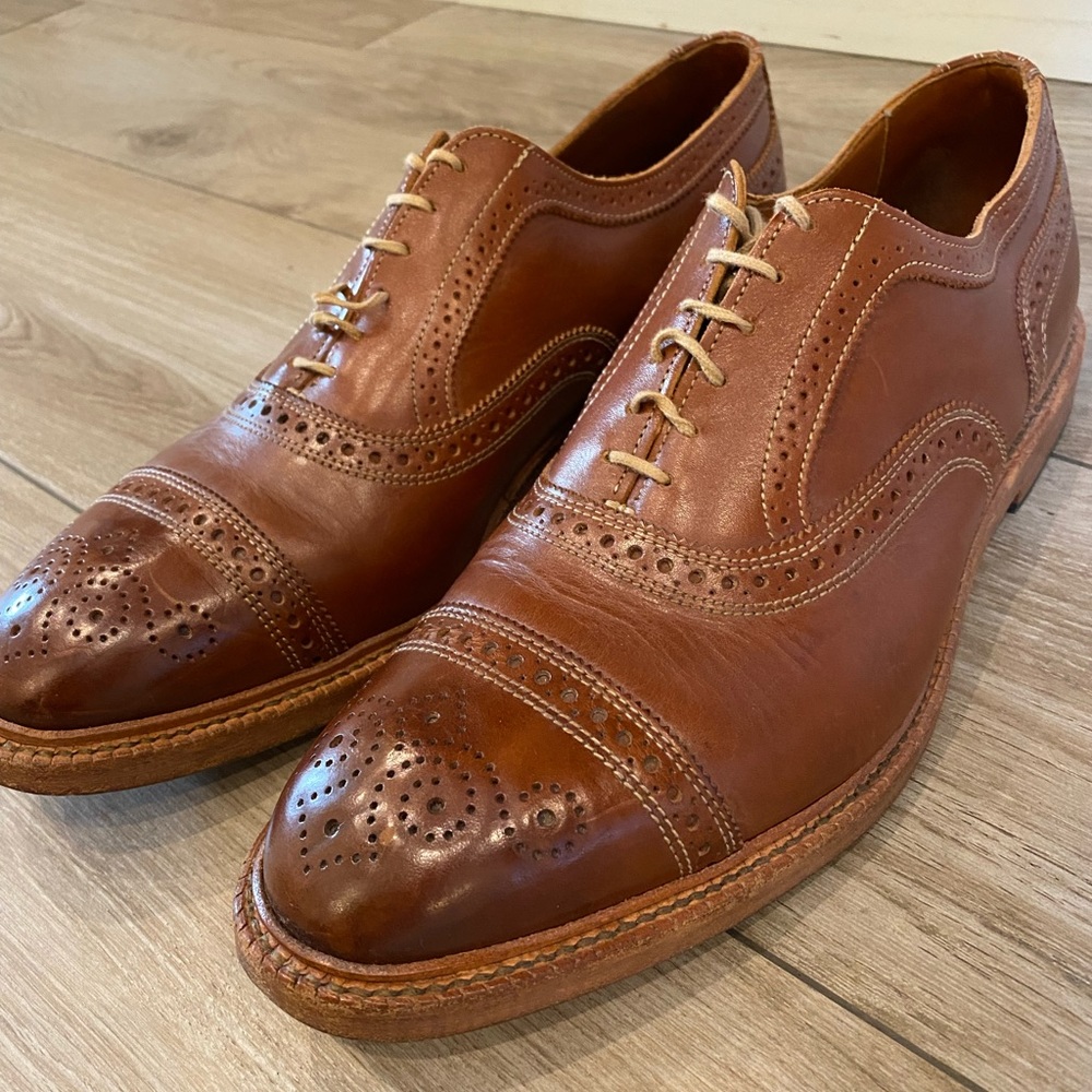 - 🚫 SOLD - Allen Edmonds Men’s Cap Toe Lace Ups - Picture 4 of 9